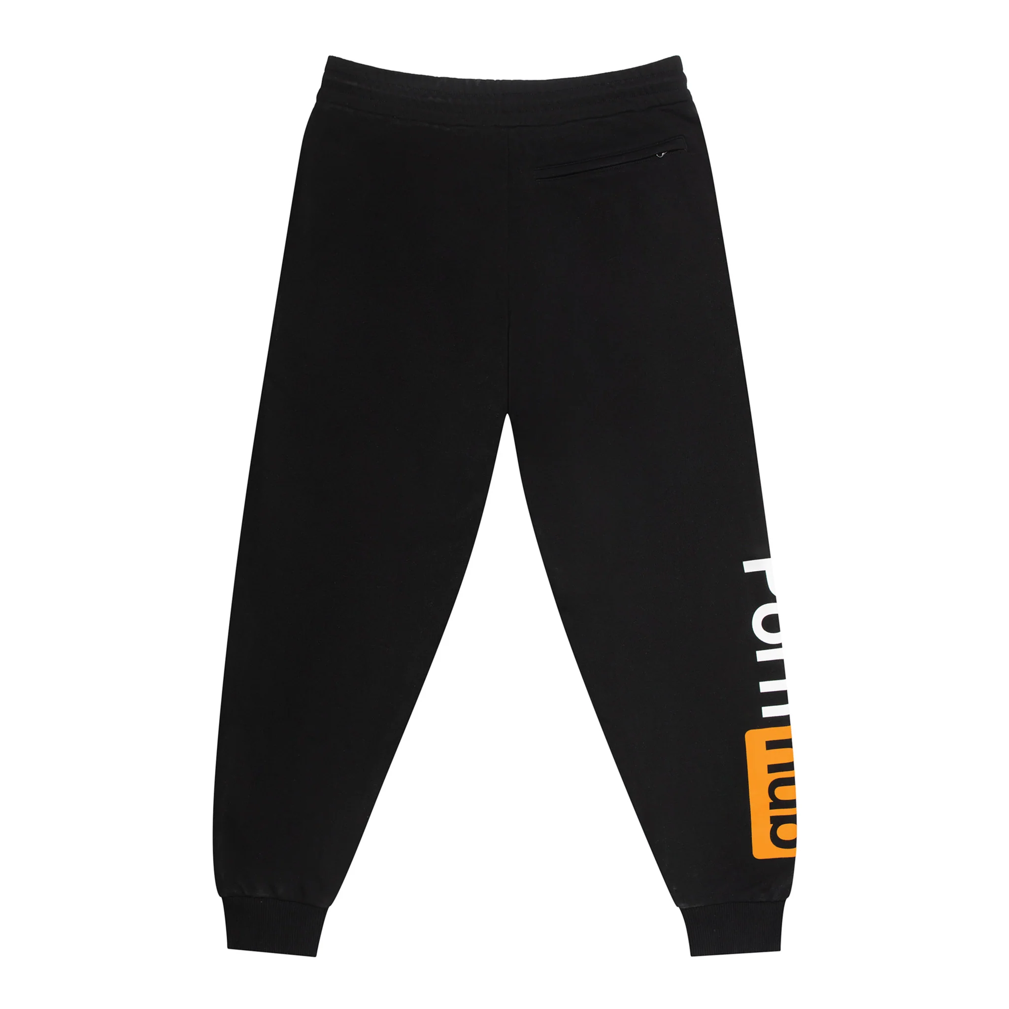Black Classic Logo Sweatpants - Image 3